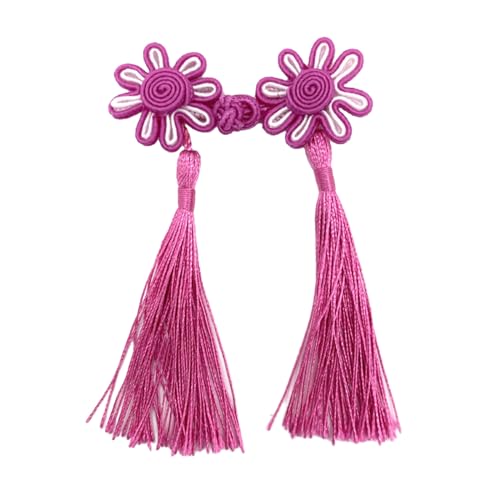 Handnähende Blumenknopfverschlüsse chinesischer Knotenverschluss Cheongsam Frosch Knöpfe Quasten Haken Schnalle Zapfen Anzug Dekoration Handnähende Blumenknopfverschlüsse chinesischer Knotenverschluss Cheongsam Frosch Knöpfe Quasten Haken Schnalle Zapfen Anzug Dekoration von YUGSHNKFC