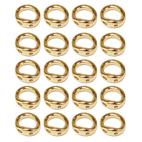 Hohe Flexibilität Doppel Loch Ringe Professionelle Doppel Loch Steckverbinder Armbandenden Für Künstlerische Schmuckschaffungen von YUGSHNKFC
