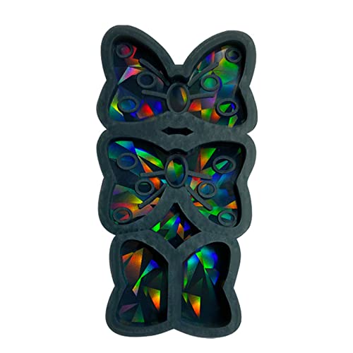 Holographischer Bowknotstrohtoper Silikonform Licht Und Schattenbogenstrohhalle Für Getränke Stroh Holographischer Bowknotstrohtoper Silikonform Licht Und Schattenbogenstrohhalle Für Getränke Stroh von YUGSHNKFC