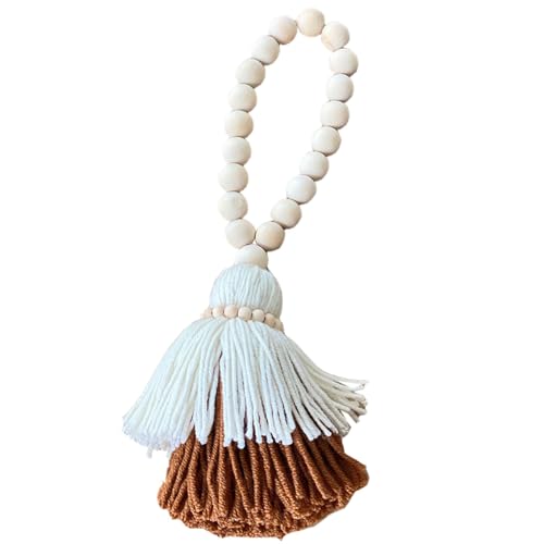 Holzperlen Baumwollseile Quasten Handgefertigte Girlanden Hänge Anhänger Ornament Für Kinderzimmertür Wanddekoration Handwerk Holzperlen Girlanden Holzperlen Baumwollseile Quasten Handgefertigte Girlanden Hänge Anhänger Ornament Für Kinderzimmertür Wanddekoration Handwerk Holzperlen Girlanden von YUGSHNKFC