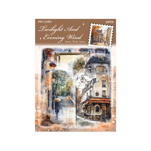 Journal Sticker Street Walk Serie Blumenstädte Dekorative Aufkleber Für Notebooks Telefonkoffer Und Kunstprojekte Blumenstadt Retro Street Walk Serie Dekorativ Journal Sticker Street Walk Serie Blumenstädte Dekorative Aufkleber Für Notebooks Telefonkoffer Und Kunstprojekte Blumenstadt Retro Street Walk Serie Dekorativ von YUGSHNKFC