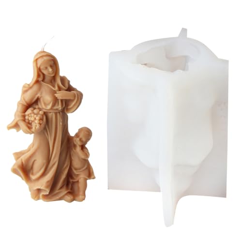 Kerzenform, Gießformen, 3D-Silikonform, zarte Kerzen, Silikon, Bastelformen für Kerzenherstellung Kerzenform, Gießformen, 3D-Silikonform, zarte Kerzen, Silikon, Bastelformen für Kerzenherstellung von YUGSHNKFC