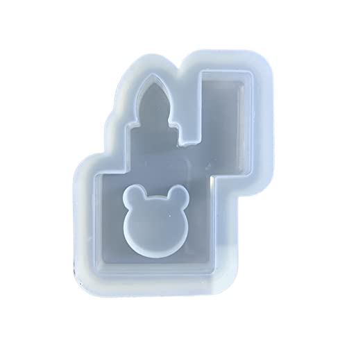 Klarer Schnellsand Silikonform Harzgussschüttlerform Harz Epoxidform Für Handwerksanhänger Keychain Schmuck Schmuck von YUGSHNKFC