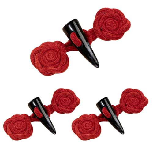 Knebelknöpfe aus Horn für Mantel, stilvolle Oberbekleidung, dekorative Knöpfe für Modebegeisterte, 3 Stück Knebelknöpfe aus Horn für Mantel, stilvolle Oberbekleidung, dekorative Knöpfe für Modebegeisterte, 3 Stück von YUGSHNKFC