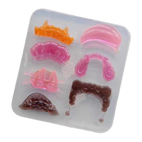 Lebensmittelqualität Silikonharzformwerkzeug Für Schmuckzubehör Kreatives Design Einfach Zu Verwenden Geschenk Für Künstler Süßes Anime Harz Gussformen von YUGSHNKFC