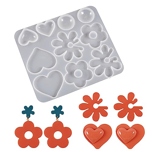 Mehrere Stile Ohrringe Silikonformen Geeignet Für Epoxidharz Ornament Anhänger Schlüsselbund Mehrere Stile Ohrringe Silikonformen Geeignet Für Epoxidharz Ornament Anhänger Schlüsselbund von YUGSHNKFC