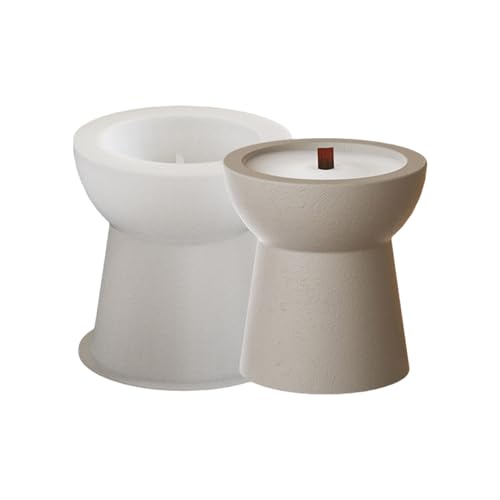 Multiple Size Runde Robuste Silikonform Set Tragbares Zubehör Für Bastelversorgungen Kerzenherstellung Gips Basteln von YUGSHNKFC