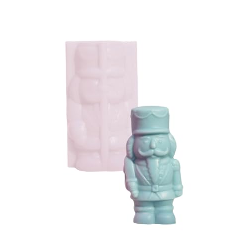 Nussknacker Mit Mehreren Größe Stabiler Silikonform Set Tragbares Accessoire Für Bastelmittel Die Kerzenherstellung Putzern Nussknacker Mit Mehreren Größe Stabiler Silikonform Set Tragbares Accessoire Für Bastelmittel Die Kerzenherstellung Putzern von YUGSHNKFC