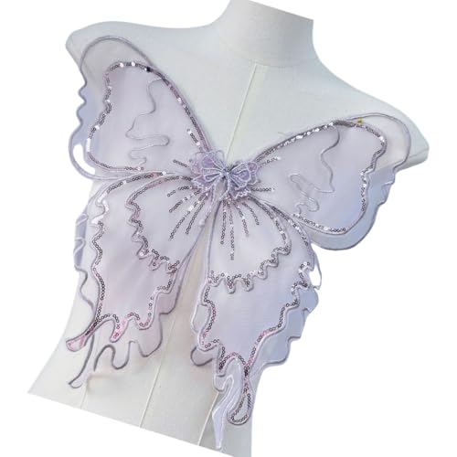 Organza Schmetterling Kleidung Dekoration Nähen auf Zubehör für Bühnenkleider Kleider Brautkleidung und Kostüm Organza Schmetterling Kleidung Dekoration Nähen auf Zubehör für Bühnenkleider Kleider Brautkleidung und Kostüm von YUGSHNKFC