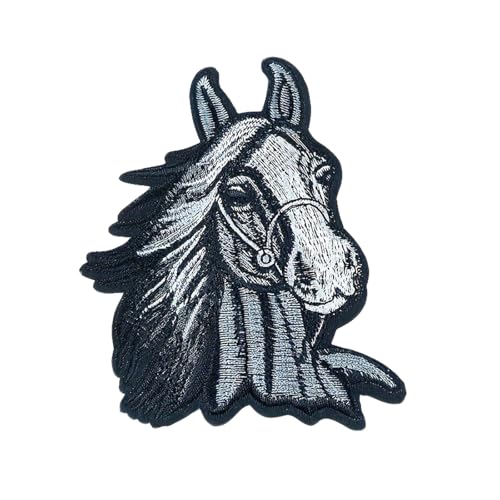 Ponys Bestickte Flecken Pferdekopf Nähflecken Eisen Auf Flecken Applique Flecken Auf Flecken Für Kleiderbeutel Nähen Ponys Bestickte Flecken Pferdekopf Nähflecken Eisen Auf Flecken Applique Flecken Auf Flecken Für Kleiderbeutel Nähen von YUGSHNKFC