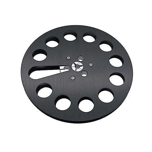 Professionelle Klebebandrolle, 17,8 cm, 12 Löcher, 17,8 cm, 4 Stück für Musiksammlung Professionelle Klebebandrolle, 17,8 cm, 12 Löcher, 17,8 cm, 4 Stück für Musiksammlung von YUGSHNKFC
