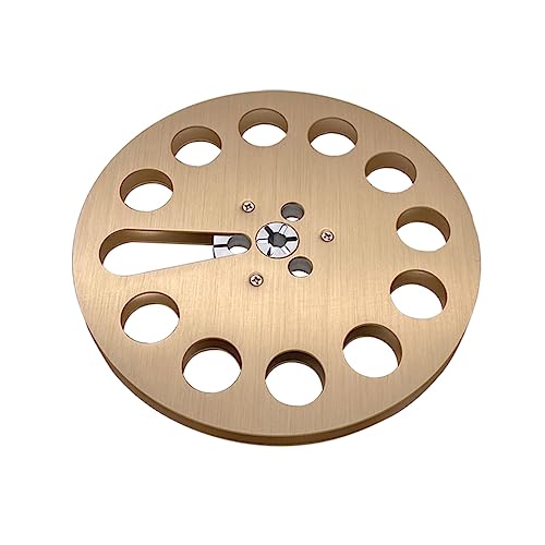 Professionelle Klebebandrolle, 17,8 cm, 12 Löcher, 17,8 cm, 4 Stück für Musiksammlung Professionelle Klebebandrolle, 17,8 cm, 12 Löcher, 17,8 cm, 4 Stück für Musiksammlung von YUGSHNKFC