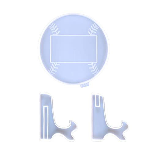 Runde Baseball-Bilderrahmen-Form, Epoxid-Silikonform, Tisch, weiche Keramik, Gips, Ornament, Anhänger, Heimdekoration Runde Baseball-Bilderrahmen-Form, Epoxid-Silikonform, Tisch, weiche Keramik, Gips, Ornament, Anhänger, Heimdekoration von YUGSHNKFC