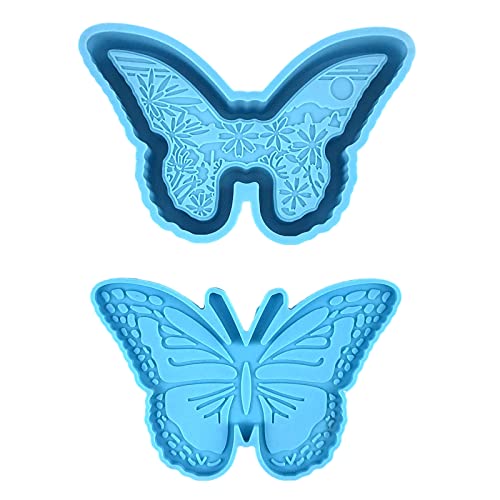 Schmetterlingsförmiger Aufbewahrungsbehälter, Epoxidharz, hochtemperaturbeständige Silikonform für Schmuckschatulle mit Deckel Schmetterlingsförmiger Aufbewahrungsbehälter, Epoxidharz, hochtemperaturbeständige Silikonform für Schmuckschatulle mit Deckel von YUGSHNKFC