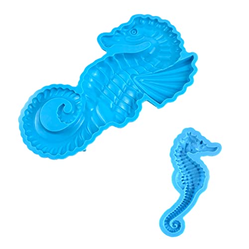 Seahorse Schlüsselbundform Epoxidharzform Harz Ornament Formen Wand Ornamente Die Formen Silikonmaterial Für Die Wand Gießen von YUGSHNKFC