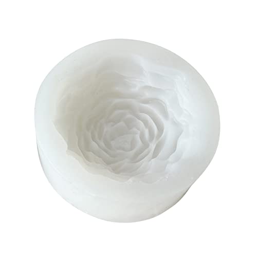 Seifenformen Kerzenform Silikonhandwerk Schimmelpilze Pfingstrose Blumenform von YUGSHNKFC