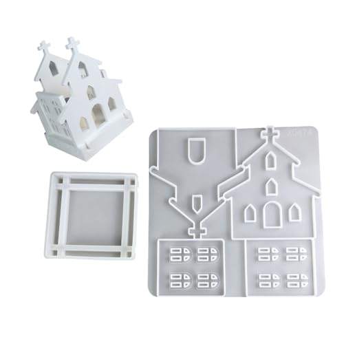 Set mit 2 flexiblen Silikon-Gießformen, religiöse Veranstaltungen, Silikonstruktur für detaillierte Tischstücke Set mit 2 flexiblen Silikon-Gießformen, religiöse Veranstaltungen, Silikonstruktur für detaillierte Tischstücke von YUGSHNKFC