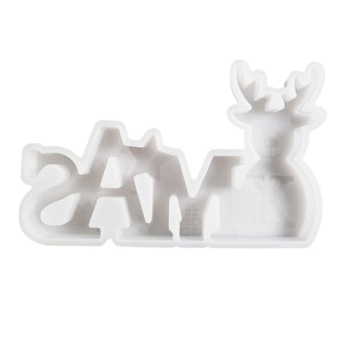 Silikon-Epoxidharzform mit Weihnachtsmotiven, Zement-Silikonformen für Epoxidharz, Gips, Ornament, Weihnachtsdekoration Silikon-Epoxidharzform mit Weihnachtsmotiven, Zement-Silikonformen für Epoxidharz, Gips, Ornament, Weihnachtsdekoration von YUGSHNKFC