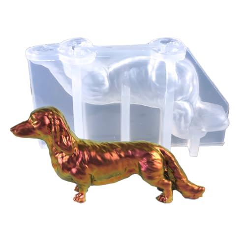 Silikon-Formen für Hundeornamente, Dackel-Form, Tonform, Seifenherstellung, Silikon für Ornamente von YUGSHNKFC
