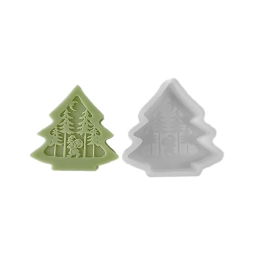 Silikon-Weihnachtsbaum-Form für handgefertigte Seifen, Heimdekoration, leicht zu lösen, Aromatherapie Silikon-Weihnachtsbaum-Form für handgefertigte Seifen, Heimdekoration, leicht zu lösen, Aromatherapie von YUGSHNKFC
