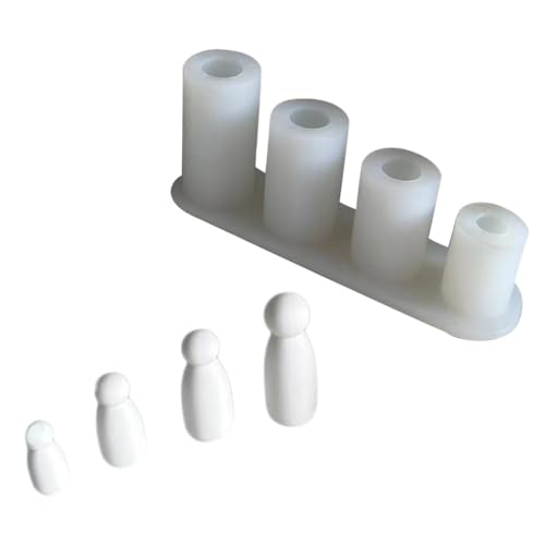Silikonform für Porträtpuppen, 4 Stück, Kunstharz, Gießform, Desktop-Ornament, Duftkerzenformen für Kerzenherstellungswerkzeug Silikonform für Porträtpuppen, 4 Stück, Kunstharz, Gießform, Desktop-Ornament, Duftkerzenformen für Kerzenherstellungswerkzeug von YUGSHNKFC