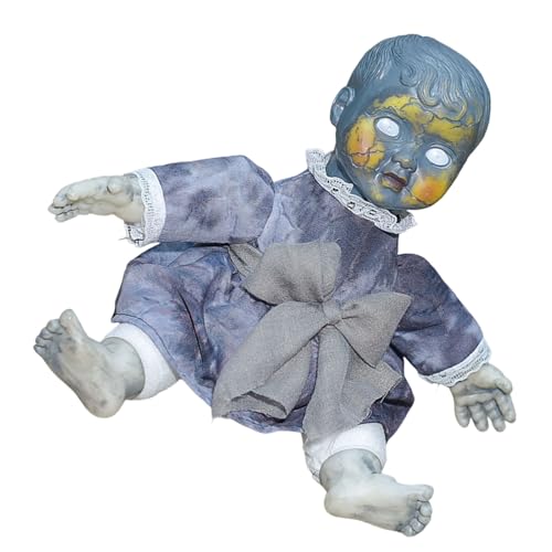 Sound Sensoring Sitzende Geisterfigur Leuchtende Gesicht und Knochen Kühlgeräusche für Häuser Veranda Dekoration Sound Sensoring Sitzende Geisterfigur Leuchtende Gesicht und Knochen Kühlgeräusche für Häuser Veranda Dekoration von YUGSHNKFC