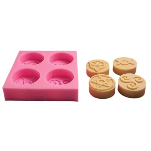 Stabiles Silikonform-Set in mehreren Größen, tragbares Zubehör für Bastelbedarf, Kerzenherstellung, Gips, Basteln Stabiles Silikonform-Set in mehreren Größen, tragbares Zubehör für Bastelbedarf, Kerzenherstellung, Gips, Basteln von YUGSHNKFC