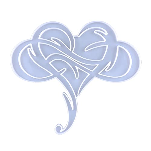 Stereo-Wandbehang aus Silikon, Valentinstags-Herzform, Dekor-Form, Schreibtisch-Ornamente, Anhänger, Epoxidharz-Form Stereo-Wandbehang aus Silikon, Valentinstags-Herzform, Dekor-Form, Schreibtisch-Ornamente, Anhänger, Epoxidharz-Form von YUGSHNKFC