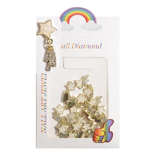 Sternnagelanhänger Star Nagel Charms 3D Pentagramme Nagel Strasssteine für Nägel Gesicht Make Up Handwerk Maniküre Accessoires Sternnagelanhänger Star Nagel Charms 3D Pentagramme Nagel Strasssteine für Nägel Gesicht Make Up Handwerk Maniküre Accessoires von YUGSHNKFC