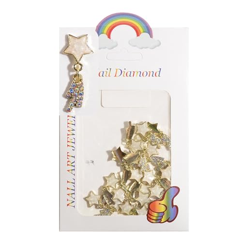 Sternnagelanhänger Star Nagel Charms 3D Pentagramme Nagel Strasssteine für Nägel Gesicht Make Up Handwerk Maniküre Accessoires Sternnagelanhänger Star Nagel Charms 3D Pentagramme Nagel Strasssteine für Nägel Gesicht Make Up Handwerk Maniküre Accessoires von YUGSHNKFC