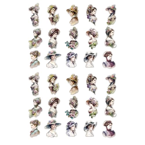 Stickerheft, 1 Blatt, dekorativer Aufkleber für Scrapbooking, Journaling, Kunst, Handwerk, Album, Handbuch, Journaling, Tagebuch, Tagebuch, Dekorationen von YUGSHNKFC