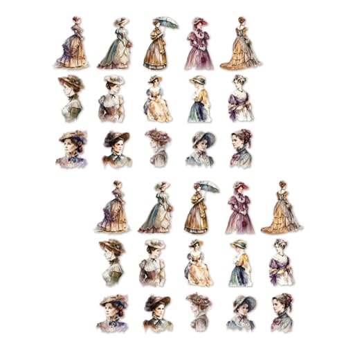 Stickerheft, 1 Blatt, dekorativer Aufkleber für Scrapbooking, Journaling, Kunst, Handwerk, Album, Handbuch, Journaling, Tagebuch, Tagebuch, Dekorationen von YUGSHNKFC