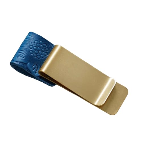 Stifthalter aus PU-Leder, 2,3 x 7,9 cm, Leder-Stifthalter mit Taschenclip, Notizbuch für Tagebuch, Planer, Klemmbrett, Messingclip Stifthalter aus PU-Leder, 2,3 x 7,9 cm, Leder-Stifthalter mit Taschenclip, Notizbuch für Tagebuch, Planer, Klemmbrett, Messingclip von YUGSHNKFC