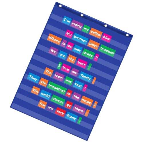 Taschendiagramme zum Aufhängen an der Wand, Standard-Taschendiagramme, 10 transparente Taschen, Worttabelle für Klassenzimmer, Zuhause, Büro, Standard-Taschendiagramme, Wandaufhängung Taschendiagramme zum Aufhängen an der Wand, Standard-Taschendiagramme, 10 transparente Taschen, Worttabelle für Klassenzimmer, Zuhause, Büro, Standard-Taschendiagramme, Wandaufhängung von YUGSHNKFC