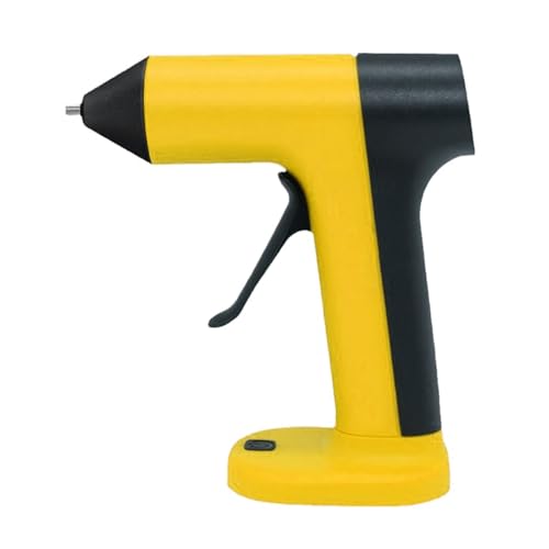 Tragbare kleine Heißkleber mit wiederaufladbarem 2000-mAh-Akku, 5 Minuten, automatische Abschaltung, für Kinder, Schule, Handwerk Tragbare kleine Heißkleber mit wiederaufladbarem 2000-mAh-Akku, 5 Minuten, automatische Abschaltung, für Kinder, Schule, Handwerk von YUGSHNKFC