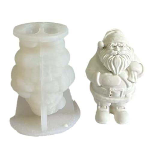 Weihnachtsmann-Silikonform, Epoxidharz, Tischdekoration, duftende Pflaster, Werkzeug zur einfachen Herstellung von Pflastern von YUGSHNKFC