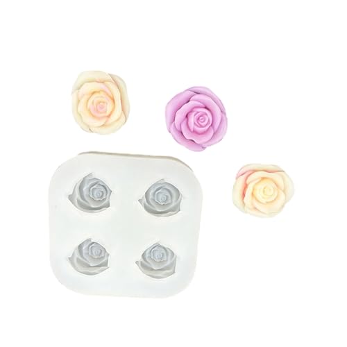 Wiederverwendbare Rosafarme Silikon Backform Für Handgefertigte Handwerksschokoladen Seifen Kerzendesign Projekte Schmuckwerkzeug Silikon Rosenform Für Harzschmuck von YUGSHNKFC