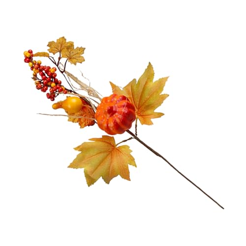 YUGSHNKFC 2 Stück Herbstdekoration künstliche Ahornblätter Zweig Thanksgiving Blumenarrangement saisonale Tischdekoration Herbststrauß Stiel YUGSHNKFC 2 Stück Herbstdekoration künstliche Ahornblätter Zweig Thanksgiving Blumenarrangement saisonale Tischdekoration Herbststrauß Stiel von YUGSHNKFC