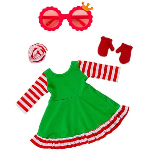 YUGSHNKFC 45 cm Girl Puppen Weihnachtsanzug Und Accessoires Für 18inch America Dolls Girl Dolls Santa Outfit Rollenspiel Party Kleidung YUGSHNKFC 45 cm Girl Puppen Weihnachtsanzug Und Accessoires Für 18inch America Dolls Girl Dolls Santa Outfit Rollenspiel Party Kleidung von YUGSHNKFC