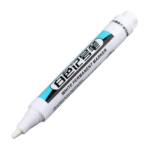 YUGSHNKFC 4x/Set Wasserfeste Marker Stifte Weiße Farbe Marker Stifte Schnelltrocknende Marker Permanentmarker für Tischler-Builder YUGSHNKFC 4x/Set Wasserfeste Marker Stifte Weiße Farbe Marker Stifte Schnelltrocknende Marker Permanentmarker für Tischler-Builder von YUGSHNKFC
