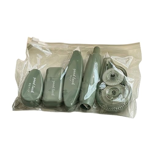 YUGSHNKFC 5 Stück/Set White Out Tape Kreativer Korrekturgürtel einziehbare Korrekturroller Schulbedarf für Schüler YUGSHNKFC 5 Stück/Set White Out Tape Kreativer Korrekturgürtel einziehbare Korrekturroller Schulbedarf für Schüler von YUGSHNKFC