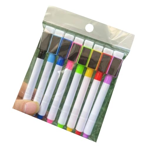 YUGSHNKFC 8pcs Magnetmarker Mit Radiergummi 1 0mm Line Wide Lobable Whiteboard Marker Für Whiteboards Pin Board Flipchart Whiteboard YUGSHNKFC 8pcs Magnetmarker Mit Radiergummi 1 0mm Line Wide Lobable Whiteboard Marker Für Whiteboards Pin Board Flipchart Whiteboard von YUGSHNKFC