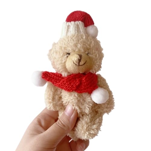 YUGSHNKFC Bären-Anhänger, niedlicher Gelenk-Bär-Puppe, Plüsch-Schlüsselanhänger, Weihnachtsdekoration, Handtaschen-Zubehör, Kinder-Tütenfüller YUGSHNKFC Bären-Anhänger, niedlicher Gelenk-Bär-Puppe, Plüsch-Schlüsselanhänger, Weihnachtsdekoration, Handtaschen-Zubehör, Kinder-Tütenfüller von YUGSHNKFC