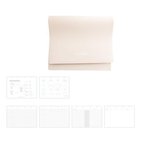 YUGSHNKFC Binder Planer Leder Notizbuch Journal Akademischer Planer Notizblöcke Terminkalender Notizbuch, 68 Seiten Raster/Gepunktet/Liniert YUGSHNKFC Binder Planer Leder Notizbuch Journal Akademischer Planer Notizblöcke Terminkalender Notizbuch, 68 Seiten Raster/Gepunktet/Liniert von YUGSHNKFC