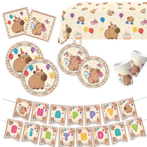 YUGSHNKFC Capybaras Gemusterte Pokale Flaggen Schnelle Assembly Party Dekoration Urlaub Feierlichkeiten Dekoration Essentielles Papierparty Tabelle Geschirr YUGSHNKFC Capybaras Gemusterte Pokale Flaggen Schnelle Assembly Party Dekoration Urlaub Feierlichkeiten Dekoration Essentielles Papierparty Tabelle Geschirr von YUGSHNKFC