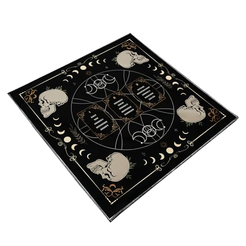 YUGSHNKFC Divinations Tischdecke Lesekarte Astrologys Tarot Karte Tischdecke Altars Stoff Givinationen Brettspielzubehör von YUGSHNKFC