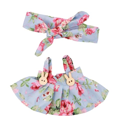 YUGSHNKFC Elegantes Puppenkleid Für Plüschpuppen 17 cm Figuren Puppen Kleidung Mit Bowknot Haarband Und Rock Ideal Für Kinder Schenken YUGSHNKFC Elegantes Puppenkleid Für Plüschpuppen 17 cm Figuren Puppen Kleidung Mit Bowknot Haarband Und Rock Ideal Für Kinder Schenken von YUGSHNKFC