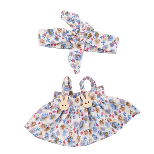 YUGSHNKFC Elegantes Puppenkleid Für Plüschpuppen 17 cm Figuren Puppen Kleidung Mit Bowknot Haarband Und Rock Ideal Für Kinder Schenken YUGSHNKFC Elegantes Puppenkleid Für Plüschpuppen 17 cm Figuren Puppen Kleidung Mit Bowknot Haarband Und Rock Ideal Für Kinder Schenken von YUGSHNKFC