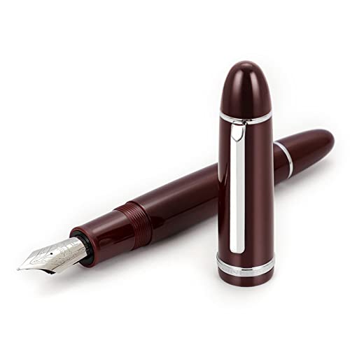 YUGSHNKFC Fountain Pen X159 Serie Pen 0 5 Mm Feiner Stahl Nib Klassische Silber Clip Rotary Tinte Saug Für Studentenbürogeschenk YUGSHNKFC Fountain Pen X159 Serie Pen 0 5 Mm Feiner Stahl Nib Klassische Silber Clip Rotary Tinte Saug Für Studentenbürogeschenk von YUGSHNKFC