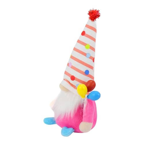 YUGSHNKFC Geburtstag Farbenfrohe Schwedische Plüschpuppen Mit Luftballons Kuchen Für Heimtomtes Elfen Stofftierstufte Tablett Orament YUGSHNKFC Geburtstag Farbenfrohe Schwedische Plüschpuppen Mit Luftballons Kuchen Für Heimtomtes Elfen Stofftierstufte Tablett Orament von YUGSHNKFC
